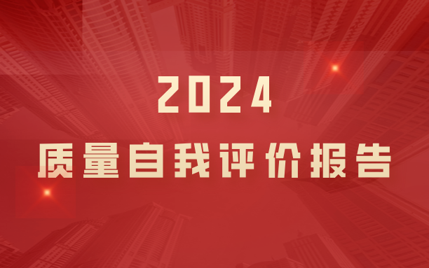 2024年度質(zhì)量自我評(píng)價(jià)報(bào)告